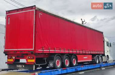 Тентованный борт (штора) - полуприцеп Schmitz SCS 24L-1362EB 2010 в 