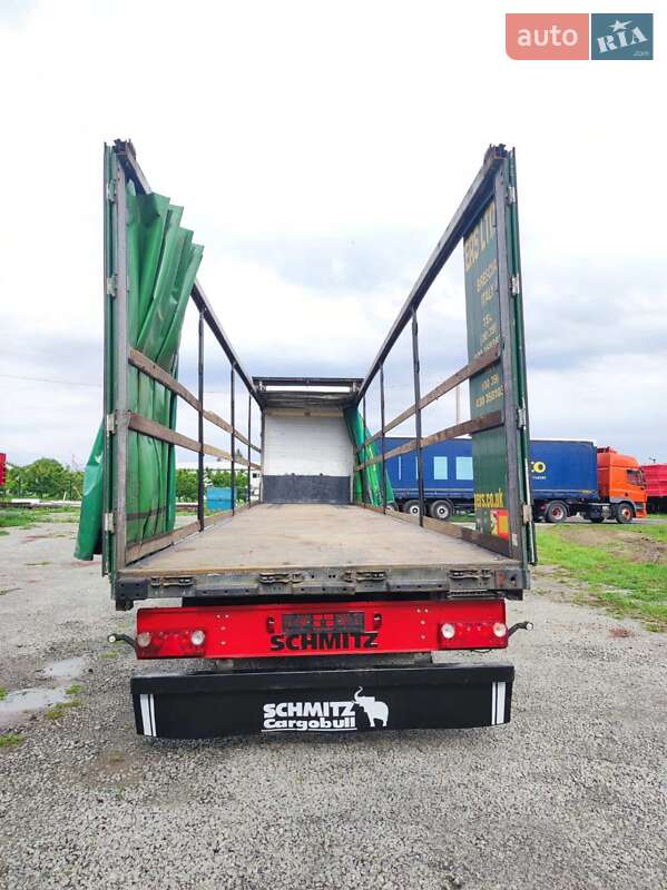 Тентований борт (штора) - напівпричіп Schmitz SCS 24L-1362EB 2010 в Умані