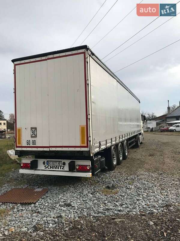 Тентований борт (штора) - напівпричіп Schmitz SCS 27 2007 в 