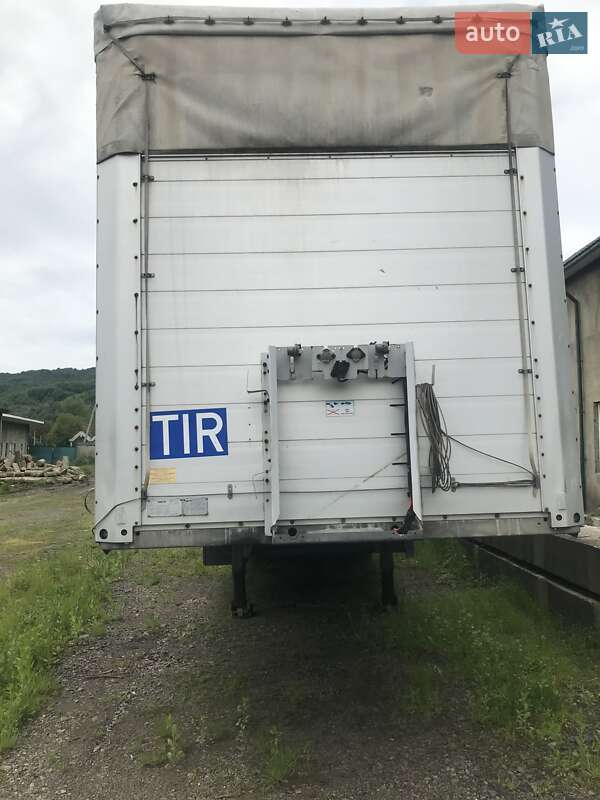 Тентований борт (штора) - напівпричіп Schmitz SCS L24 2007 в Тячеві