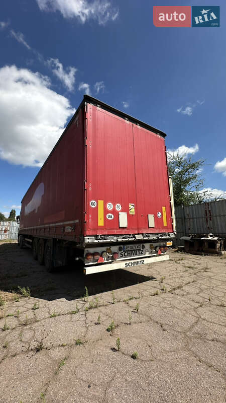 Тентованный борт (штора) - полуприцеп Schmitz SCS L24 2016 в Кривом Роге фото Тентованный борт (штора) - полуприцеп Schmitz SCS L24 2016 в Кривом Роге