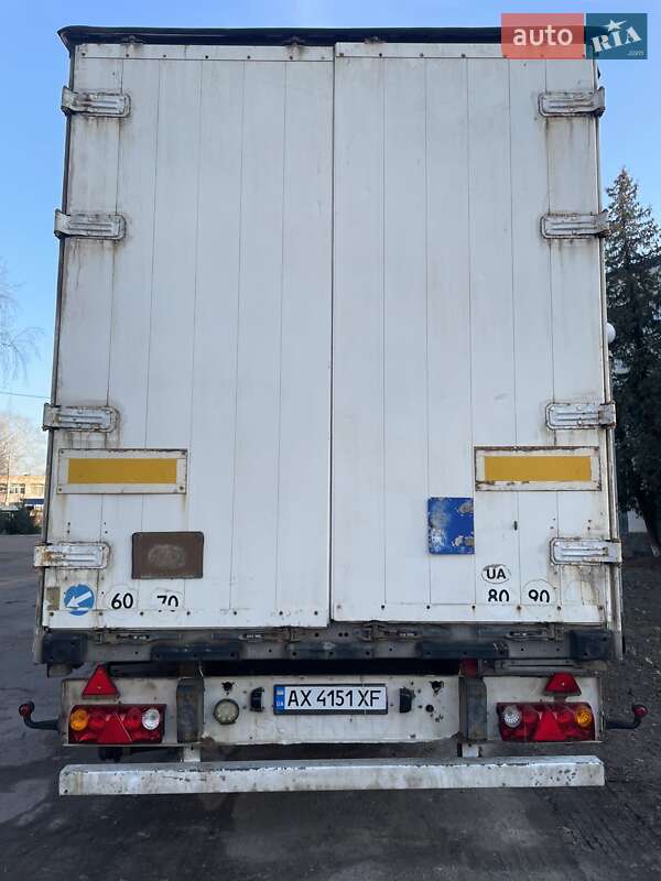Тентований борт (штора) - напівпричіп Schmitz SCS L24 2006 в Конотопі