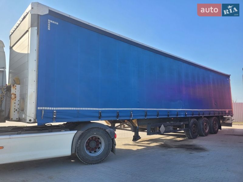 Тентований борт (штора) - напівпричіп Schmitz SCS L24 2004 в Шумську фото 5 Тентований борт (штора) - напівпричіп Schmitz SCS L24 2004 в Шумську