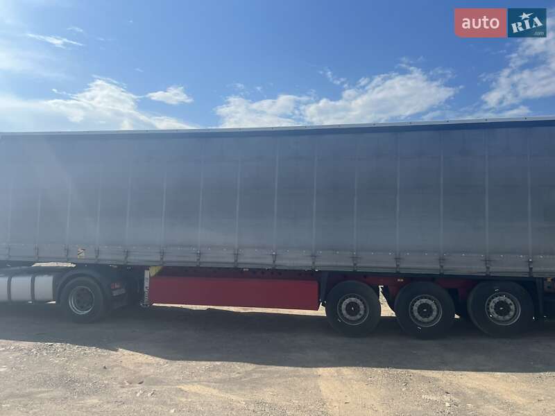 Тентований борт (штора) - напівпричіп Schmitz SCS S3 2017 в Ужгороді