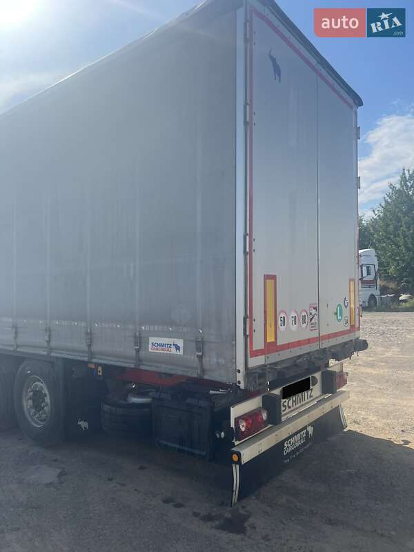Тентований борт (штора) - напівпричіп Schmitz SCS S3 2017 в Ужгороді