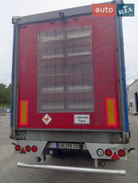 Для перевозки животных - полуприцеп Schmitz SKI 24 2016 в Львове