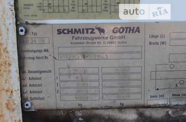 Бортовой полуприцеп Schmitz SKO 24 2000 в Хусте