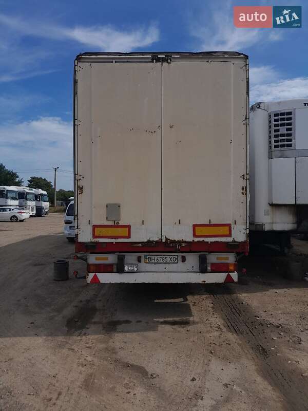 Тентований борт (штора) - напівпричіп Schmitz SPR 24 1997 в Одесі фото 3 Тентований борт (штора) - напівпричіп Schmitz SPR 24 1997 в Одесі