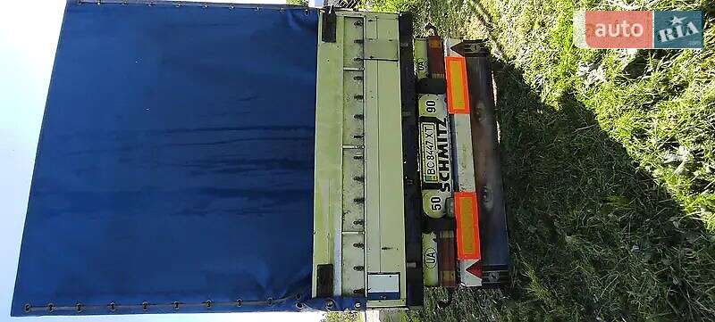Тентований борт (штора) - напівпричіп Schmitz SPR 24 2000 в Жовкві