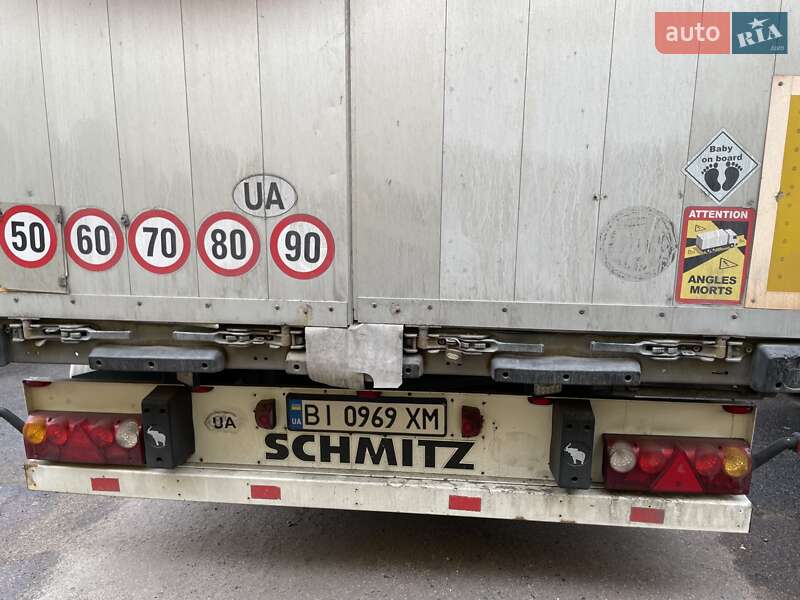 Тентованный борт (штора) - прицеп Schmitz SPR 24L 2006 в Полтаве