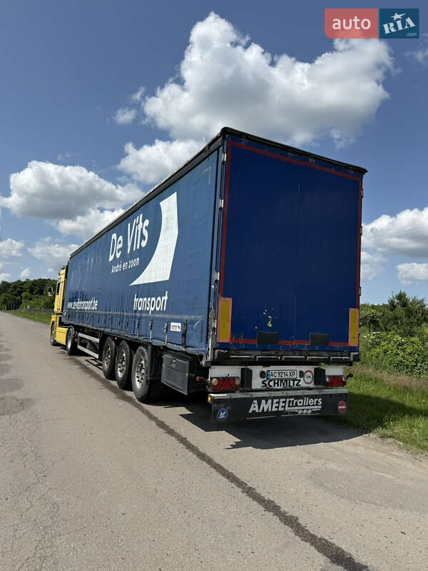 Тентованный борт (штора) - полуприцеп Schmitz SPR 24L 2007 в Луцке фото Тентованный борт (штора) - полуприцеп Schmitz SPR 24L 2007 в Луцке