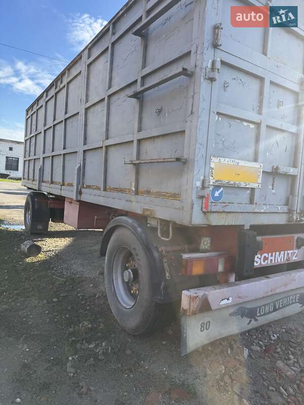 Бортовий напівпричіп Schmitz ZWF 18 1995 в Глобиному фото 7 Бортовий напівпричіп Schmitz ZWF 18 1995 в Глобиному