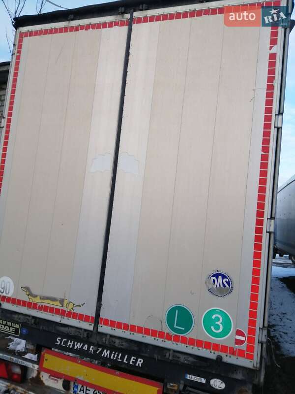 Тентованный борт (штора) - полуприцеп Schwarzmuller BPW 2005 в Днепре фото 4 Тентованный борт (штора) - полуприцеп Schwarzmuller BPW 2005 в Днепре