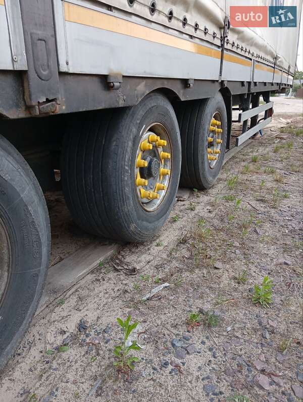 Тентованный борт (штора) - полуприцеп Schwarzmuller BPW 2004 в Рокитном