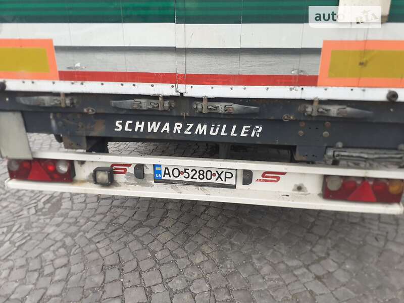 Платформа напівпричіп Schwarzmuller J-Serie 2011 в Мукачевому