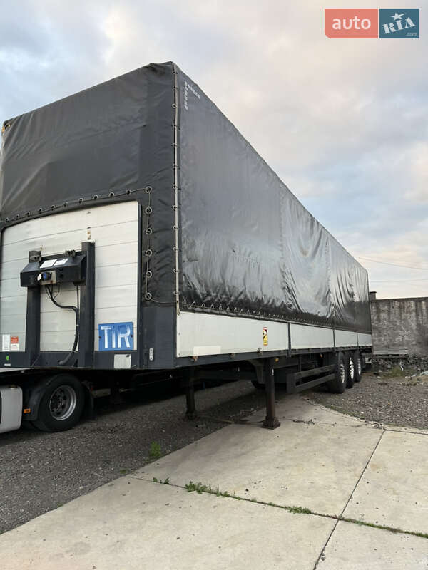 Тентований борт (штора) - напівпричіп Schwarzmuller J-Serie 2007 в Заріччі