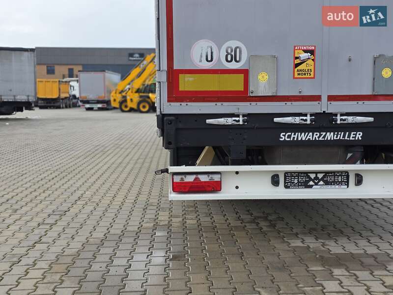 Тентованный борт (штора) - полуприцеп Schwarzmuller J-Serie 2015 в Ровно