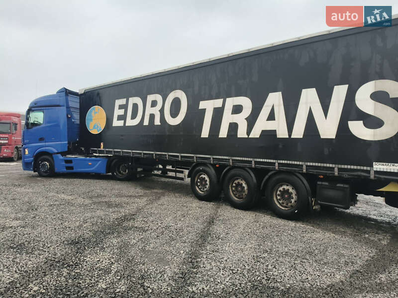 Тентованный борт (штора) - полуприцеп Schwarzmuller J-Serie 2013 в Луцке