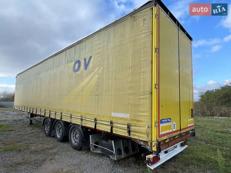 Тентованный борт (штора) - полуприцеп Schwarzmuller Mega 2008 в Ровно