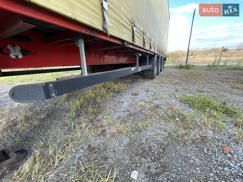 Тентованный борт (штора) - полуприцеп Schwarzmuller Mega 2008 в Ровно