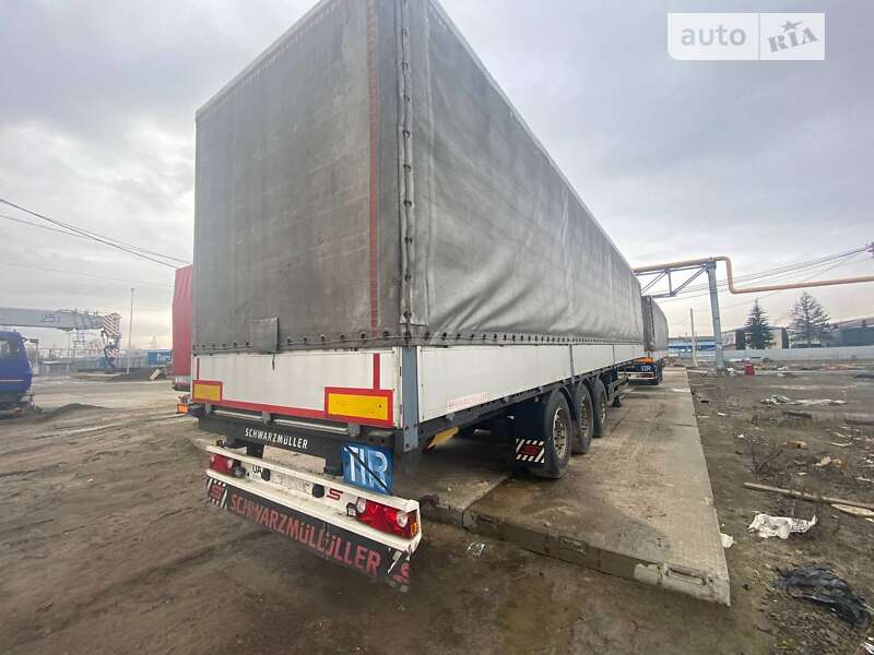 Тентованный борт (штора) - полуприцеп Schwarzmuller S-1 2013 в Ровно