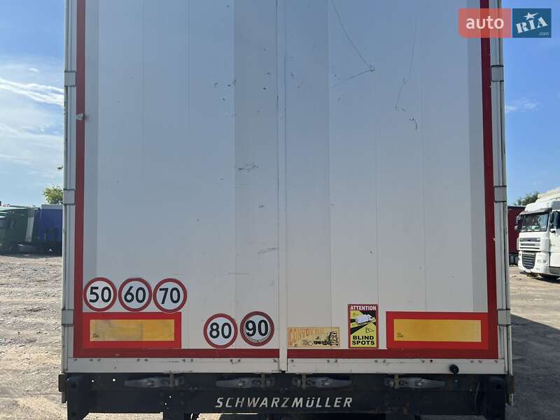 Тентованный борт (штора) - полуприцеп Schwarzmuller S-1 2015 в Ужгороде
