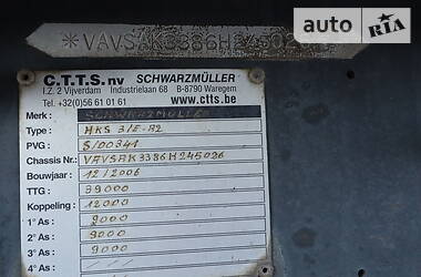 Самоскид напівпричіп Schwarzmuller S1 2006 в Луцьку