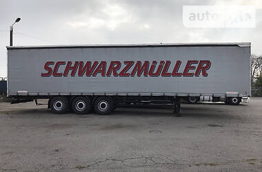 Тентований борт (штора) - напівпричіп Schwarzmuller S1 2014 в Вінниці
