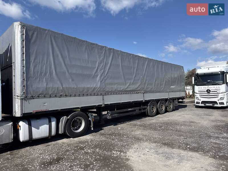 Бортовой полуприцеп Schwarzmuller S1 2013 в 