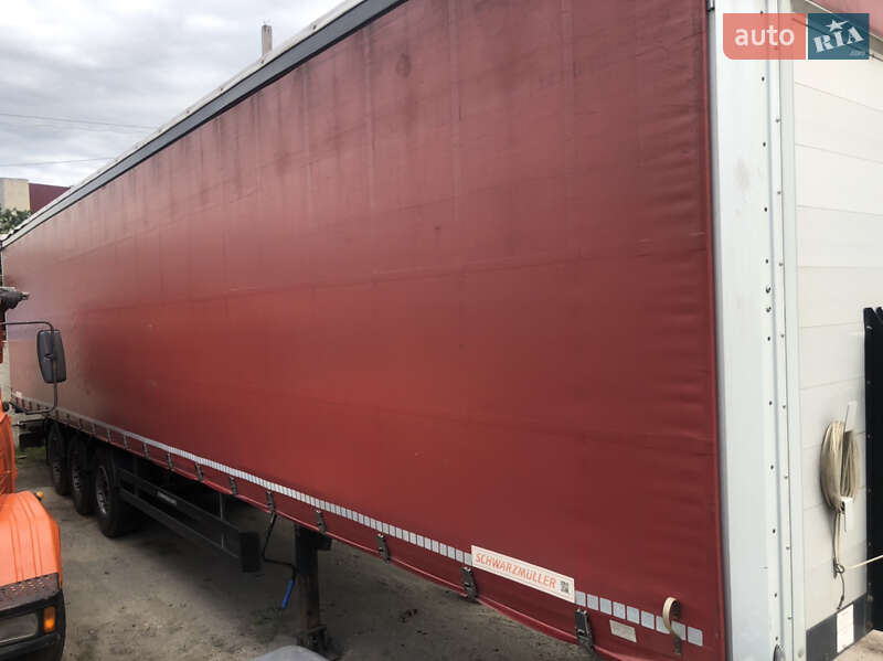 Тентованный борт (штора) - полуприцеп Schwarzmuller SAF 2014 в Хмельницком