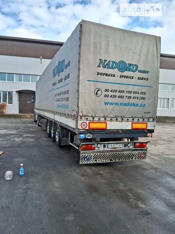 Тентований борт (штора) - напівпричіп Schwarzmuller SAF 2005 в Прилуках