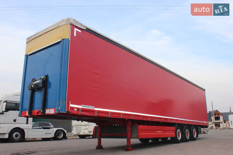 Тентованный борт (штора) - полуприцеп Schwarzmuller SAF 2014 в Хусте фото 2 Тентованный борт (штора) - полуприцеп Schwarzmuller SAF 2014 в Хусте