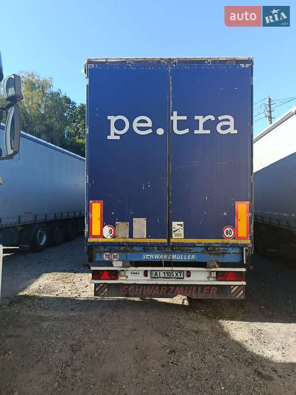 Тентованный борт (штора) - полуприцеп Schwarzmuller SAF 2005 в Броварах фото 9 Тентованный борт (штора) - полуприцеп Schwarzmuller SAF 2005 в Броварах