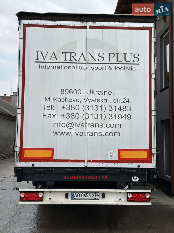 Платформа полуприцеп Schwarzmuller SAF 2016 в Мукачево