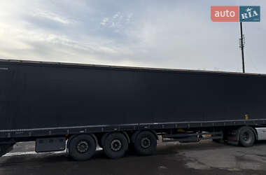 Тентованный борт (штора) - полуприцеп Schwarzmuller SN24 2015 в 