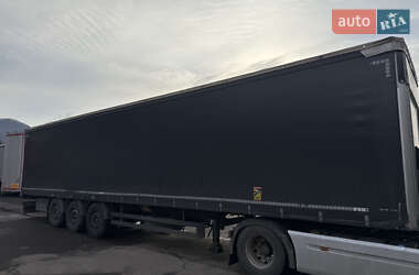 Тентованный борт (штора) - полуприцеп Schwarzmuller SN24 2015 в 
