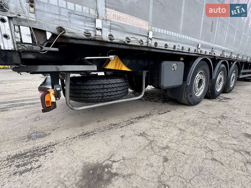 Тентований борт (штора) - напівпричіп Schwarzmuller SN24 2011 в Луцьку