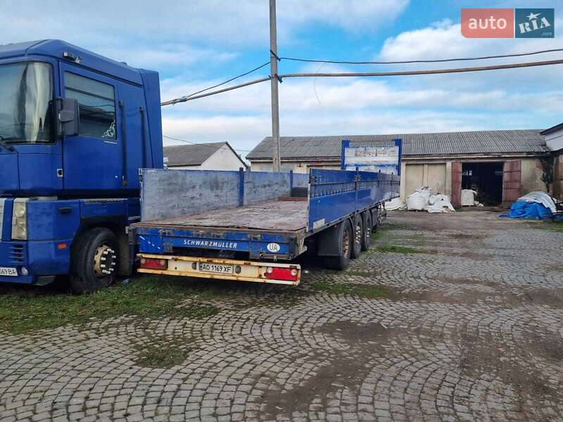 Бортовой полуприцеп Schwarzmuller SPA-3E 2008 в Мукачево