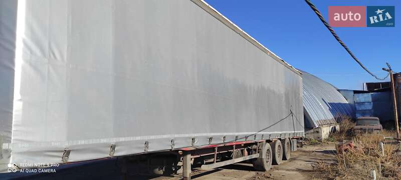 Тентованный борт (штора) - полуприцеп Schwarzmuller SPA-3E 2006 в Николаеве