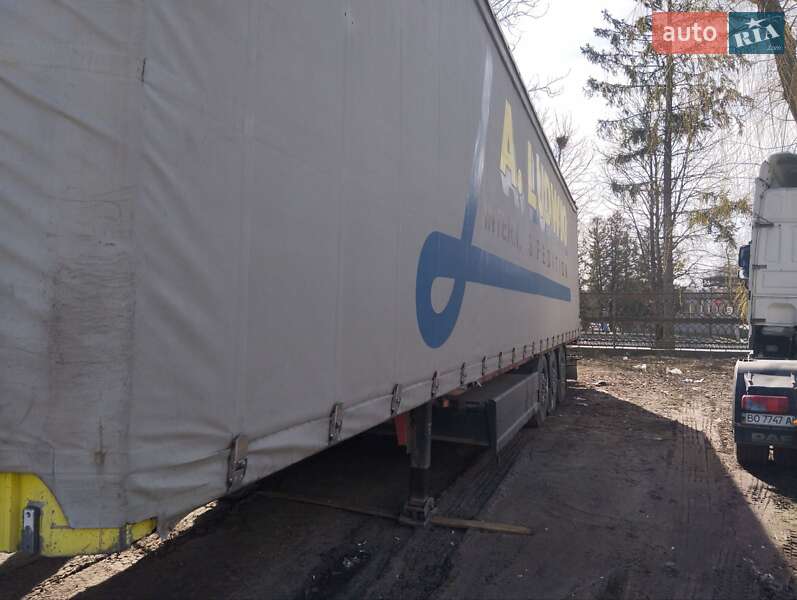 Тентованный борт (штора) - полуприцеп Schwarzmuller SPA-3E 2004 в Тернополе