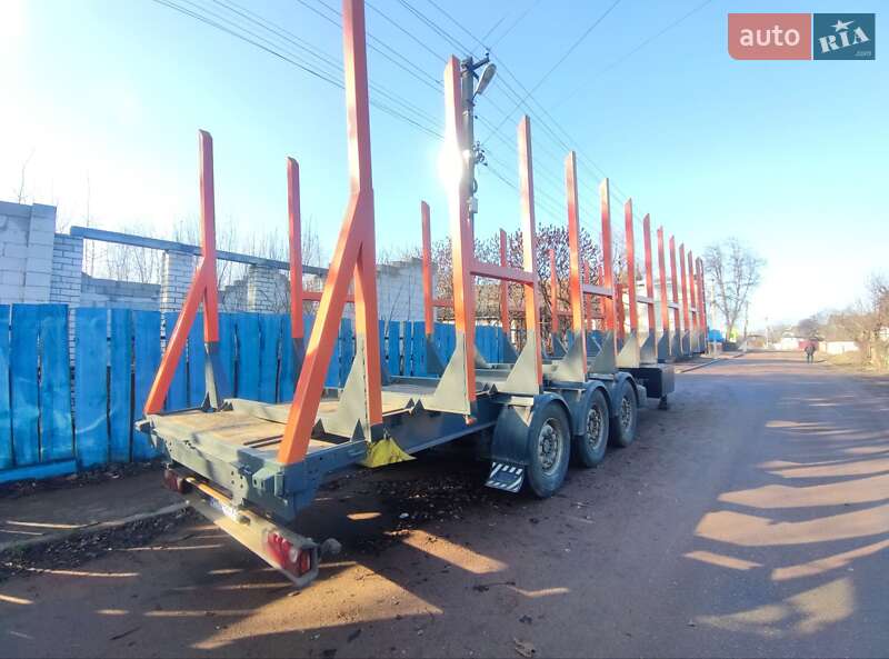 Лесовоз / Сортиментовоз - полуприцеп Schwarzmuller SPA-3E 2008 в Житомире