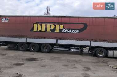 Тентованный борт (штора) - полуприцеп Schwarzmuller SPA-3E 2008 в 