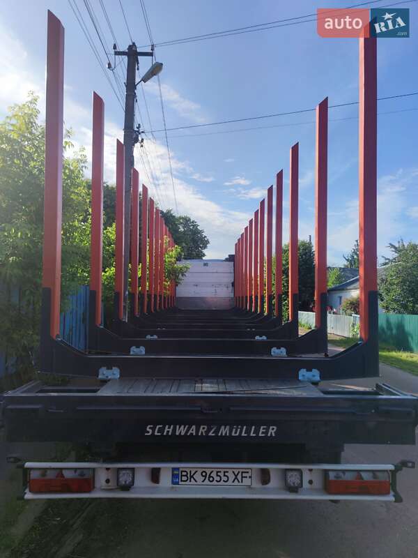Лесовоз / Сортиментовоз - полуприцеп Schwarzmuller SPA-3E 2007 в Житомире