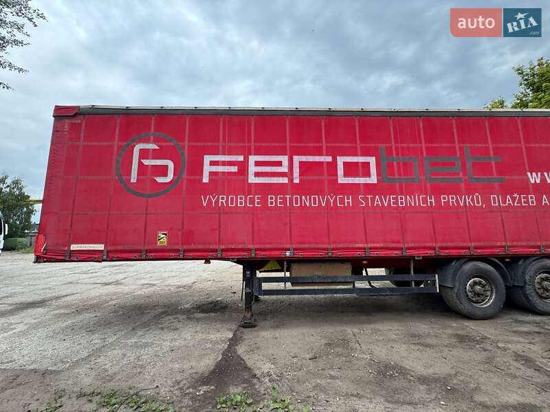 Тентованный борт (штора) - полуприцеп Schwarzmuller SPA-3E 2011 в Броварах