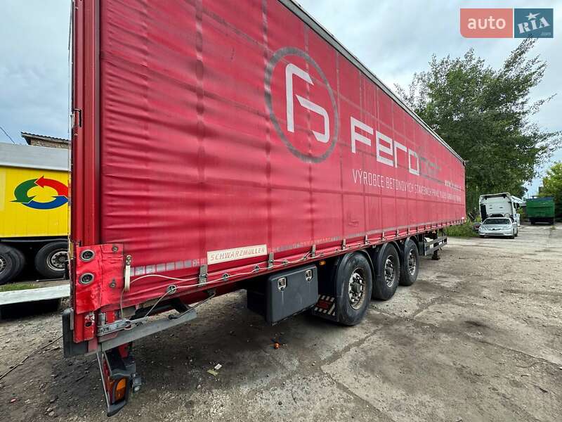 Тентованный борт (штора) - полуприцеп Schwarzmuller SPA-3E 2011 в Броварах