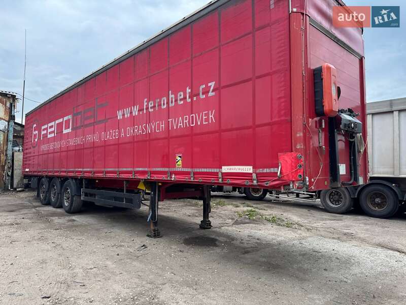 Тентованный борт (штора) - полуприцеп Schwarzmuller SPA-3E 2011 в Броварах