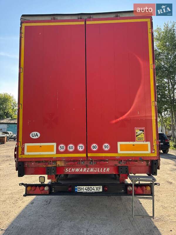 Тентованный борт (штора) - полуприцеп Schwarzmuller SPA-3E 2011 в Броварах