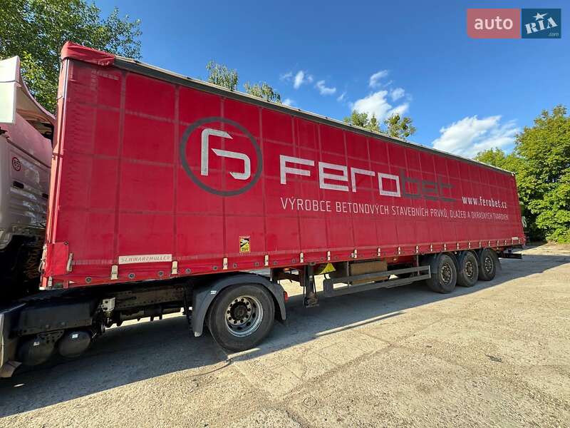 Тентованный борт (штора) - полуприцеп Schwarzmuller SPA-3E 2011 в Броварах