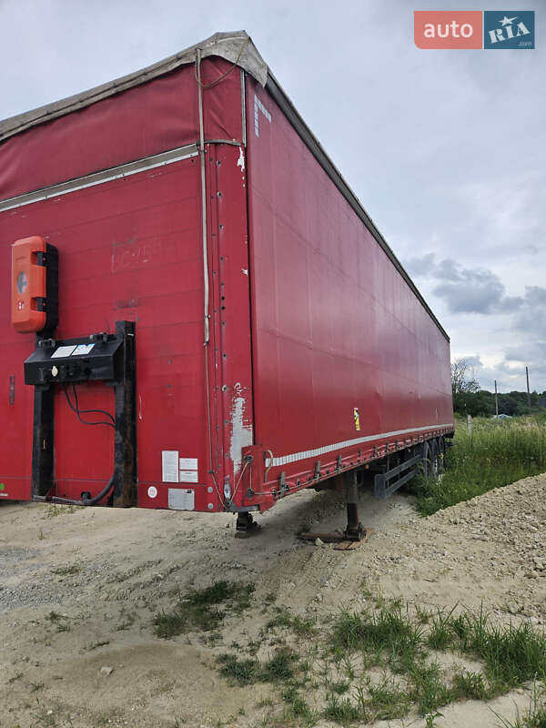 Тентованный борт (штора) - полуприцеп Schwarzmuller SPA-3E 2008 в Львове