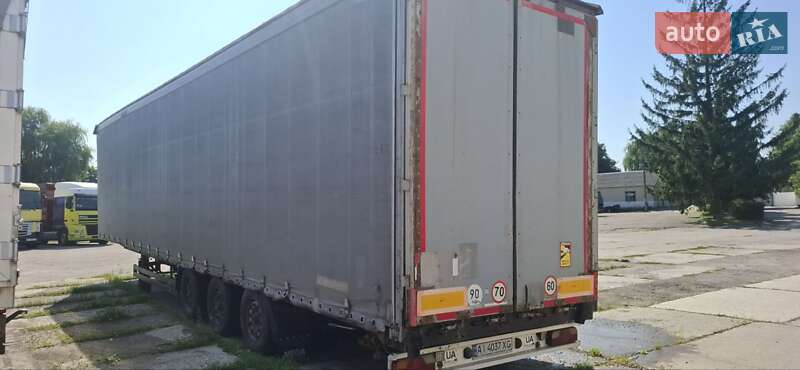Тентованный борт (штора) - полуприцеп Schwarzmuller SPA-3E 2002 в Белой Церкви